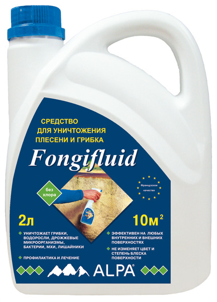 ФОНГИФЛЮИД ALPA (средство от плесени и грибка) 0,5л